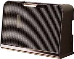 Wandgemonteerde Opbergdoos voor WIFI Router met Deksel - Ruime en Stijlvolle Oplossing van Eco-vriendelijk Materiaal, Perfect voor Thuis of Kantoor (Koffiekleur, Grote Maat)