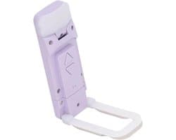Opvouwbare LED Lamp - Leeslamp USB - Lezen Studeren Werken - 3 Kleurmodi - Compact Lichtgewicht - Paars