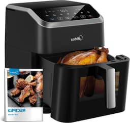 Hete Lucht Friteuse - Airfryer XL - Gezond Frituren - HeatXpress Technologie - 7 Liter - Zwart — thumbnail 1