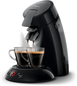 Philips Senseo Original Koffiepadmachine HD6553/67 - Keuze uit 1 of 2 Kopjes - Automatische Uitschakeling - Duurzame Materialen - Zwart — thumbnail 1