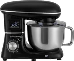 Keukenmachine - Deegmachine Mixer - Bakken en Koken - LCD Timer Functie - 6.6 Liter - Zwart — thumbnail 1