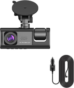 Auto DVR 3 Kanaals - Dashcam Voertuig Recorder - Verkeersveiligheid Monitoren - Drie Lens Opname - 1080P HD - Dubbele Camera — thumbnail 1