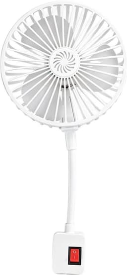 Persoonlijke Ventilator - Stille Kleine Fan - Comfort Verhogend - Directe Stopcontact Aansluiting - 12.2D x 17B cm - Uniek — thumbnail 1
