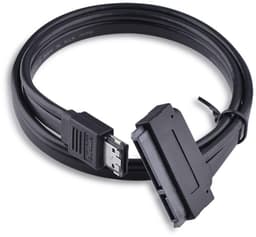 SATA Kabel Adapter - Externe Harde Schijf - Data Overzetten - Dubbele Voeding - 50cm — thumbnail 3