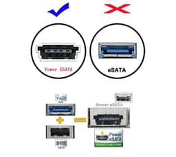 SATA Kabel Adapter - Externe Harde Schijf - Data Overzetten - Dubbele Voeding - 50cm — thumbnail 5