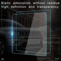 VT Goods - Auto camera accessoires - 3 stuks - Statische stickers voor dashcams - Duidelijk zicht - Antistatische films - Compatibel met alle dashcams — thumbnail 2