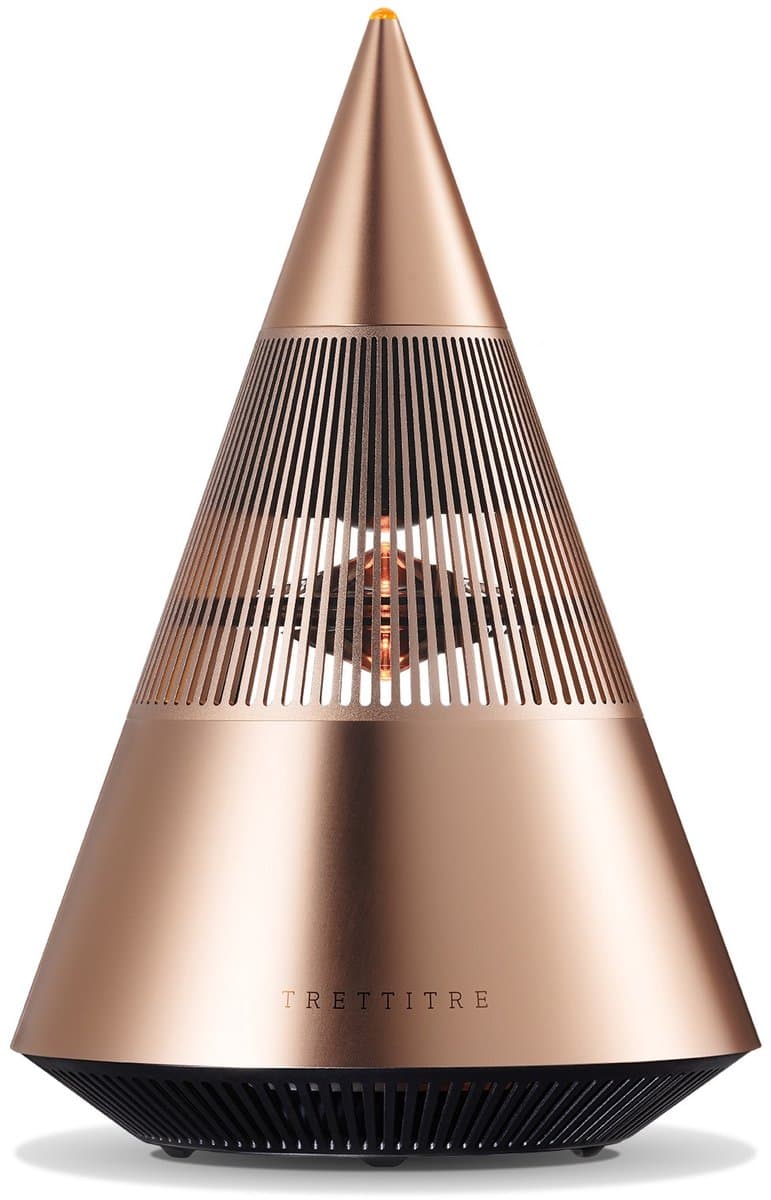 TRETTITRE TreSound mini Gen4 goud - draagbare bluetooth speaker - 360° surround sound - aluminium - 30W — afbeelding 1