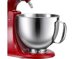 RVS Mengkom - Keukenmachine Kom - Bakken en Mixen - Vaatwasmachinebestendig - 4.73 Liter - Zilverkleurig