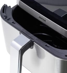 Luchtfriteuse - Airfryer Frituurpan - Gezond Koken - Grote Capaciteit - 8 Liter - Zilver — thumbnail 3