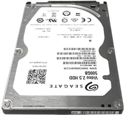 Interne Harde Schijf - Opslagstation - Video Opslag - Geoptimaliseerd voor Streaming - 500 GB - Zwart — thumbnail 2
