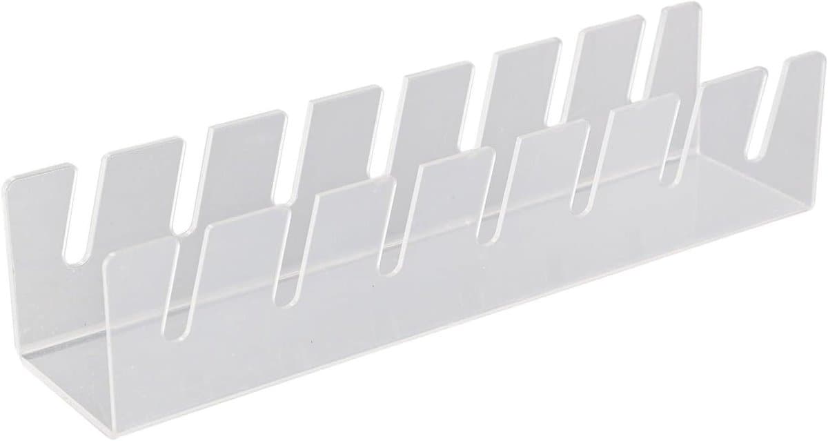 Hoedenhouder Plank - Pet Organizer - Hoeden Opbergen - Ruimtebesparend Ontwerp - 29 x 7 x 5 cm - Transparant — afbeelding 1