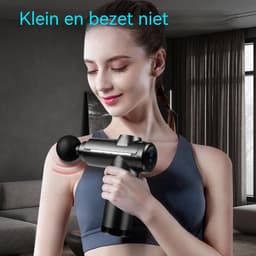 carmdering - Spiermassagepistool - Percussie Massageapparaat - Draadloze Massager - 32 Snelheidsniveaus - LCD Touchscreen - Duurzame Kunststof - Ergonomisch Design - Snelle Spierherstel - 1 Stuk — thumbnail 4