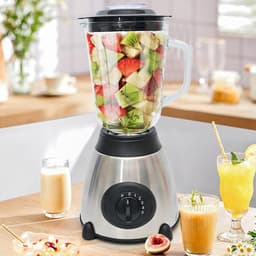 Blender Voor s | Kruidenmaker En Keukenmachine Met Verwisselbare Glazen Beker - Blender,Voor Thuis Gezin Vrienden En Volwassenen In De Keuken — thumbnail 2