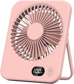 KZQ Mini Ventilator Voor Huisdierendrager Rugzak En Luchtkoepel Rugzak - Geschikt Voor Katten En Honden - Goedgekeurd Voor Vliegreizen - Voor Reizen Wandelen En Buiten - Perzikkleurig — thumbnail 1