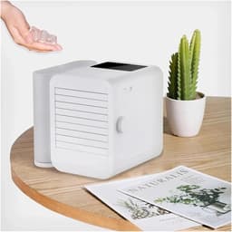 Mini Airco - Persoonlijke Koeler - Persoonlijke Verkoeling - 3-in-1 Functie - 1000ml Reservoir - Wit — thumbnail 3