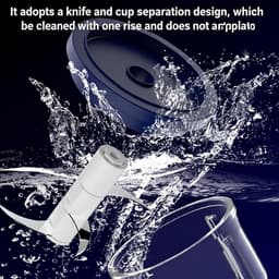 Elektrische Mini Chopper,Snelle Anti-Spat Keuken Gadgets - Mini Foodprocessor Uienhakker,Voor Gember, Vlees, Chili, Groente, Fruit, Puree Voor Thuis, Keuken, Appartement En BBQ — thumbnail 5