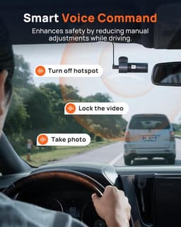 Auto Camera - Rijrecorder - Verkeersveiligheid - 2K QHD Opname - 143 Graden - Zwart — thumbnail 2