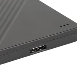 Externe Harde Schijf - Draagbare Opslag - Bestanden Opslaan - Ultradun Aluminium Paneel - 1 TB - Zwart — thumbnail 5