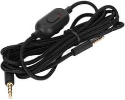 ONF3 - Hoofdtelefoonkabel - Gaming-koptelefoon - Volumeregeling en mute-schakelaar - Zwart - Vervangende kabel - Geschikt voor Pro X Wire G Mic ... — thumbnail 4