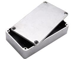 Waterdichte behuizing van gegoten aluminium voor elektronische projecten en buitengebruik - 1 stuk - 120 x 94 x 56 mm, duurzaam en weerbestendig