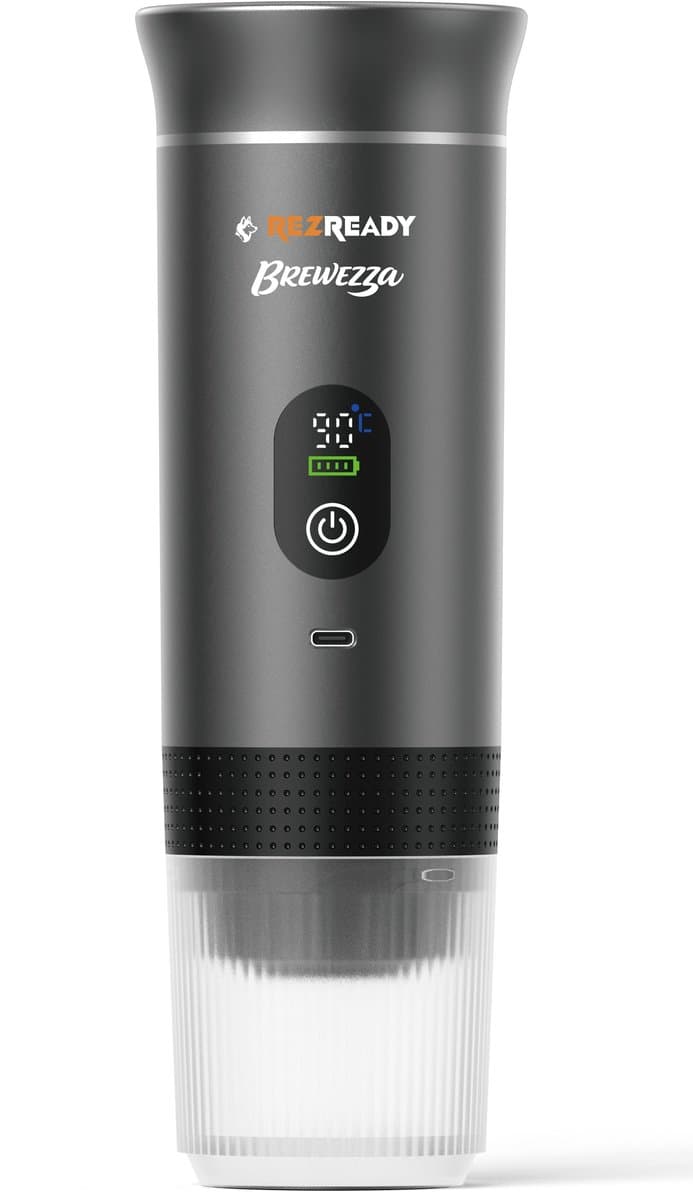 Brewezza Portable Koffiezetapparaat – Tijdelijk Aanbod – Compact & Lichtgewicht – USB Oplaadbaar – Ideaal voor Reizen & Outdoor — afbeelding 1