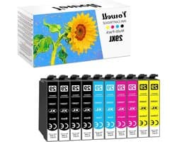 Inktcartridges Multipack - Vervangende Inkt - Thuisprinten Documenten - Hoge Capaciteit - 10 Stuks - Multicolor
