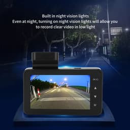 Dailygoody - Dash Cam - Autorijdende Recorder - 3 Inch Display - Bewegingsdetectie - Nachtzicht - Geschikt voor Parkeren - Compact — thumbnail 3