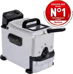 Compacte Frituurpan - Friteuse Oleoclean - Lekker Frituren - Automatische Filtratie - 2 Liter - Zwart — thumbnail 2