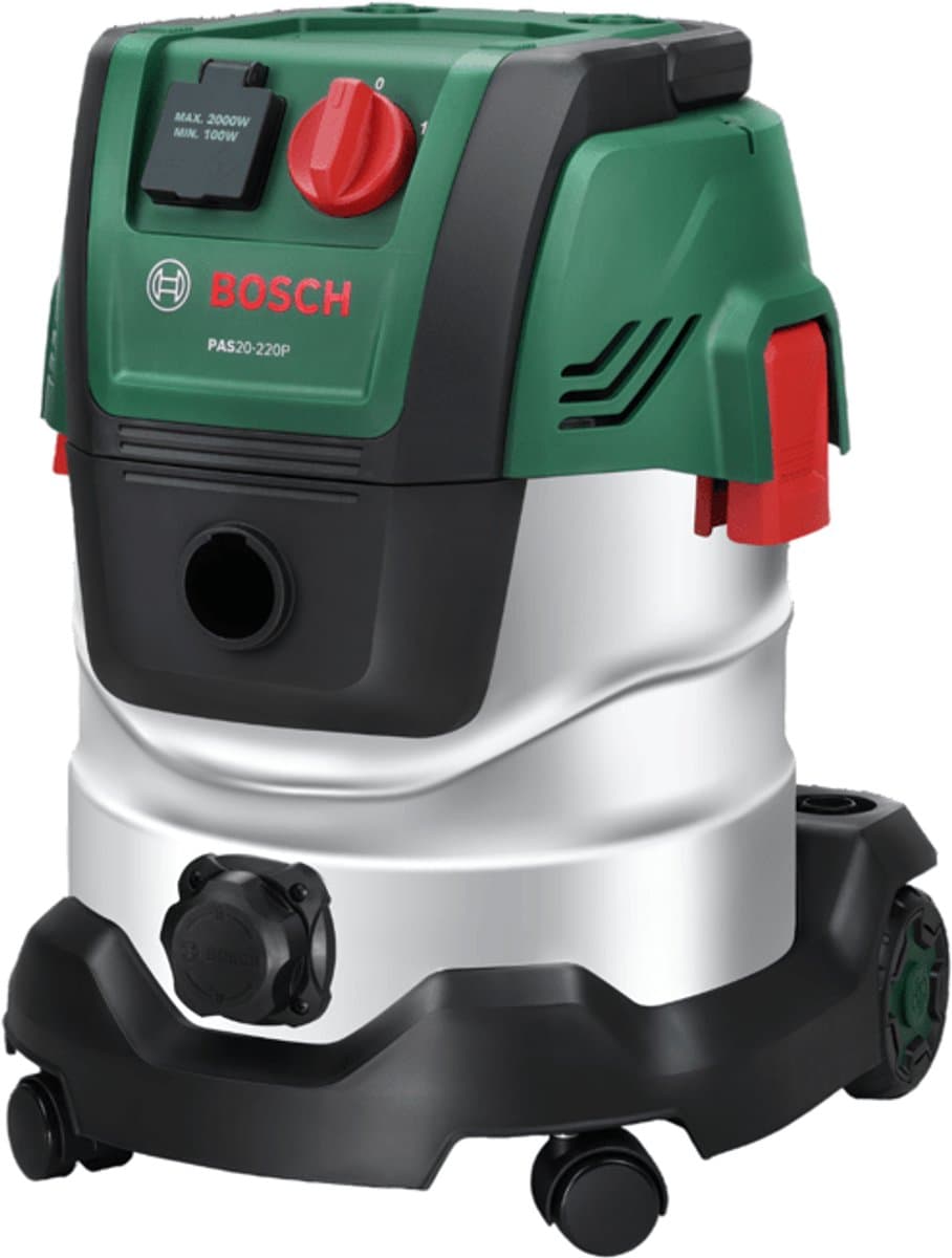 BOSCH Universele Stofzuiger - PAS 20-220PRS - 1300W - 65 l/s - 20L Tank - 220 mbar — afbeelding 1
