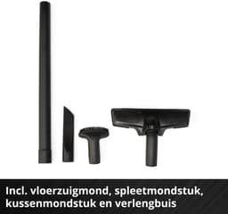 Einhell Accu Kruimelzuiger TE-VC 18 Li Solo - Power X-Change - 18 V/Li-ion - 42 mbar - 0,54 L - Incl. 5 accessoires - Excl. accu en lader — thumbnail 4