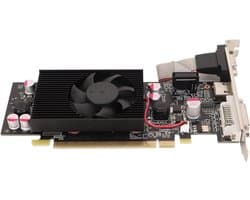 Krachtige 1GB DDR2 64bit Grafische Kaart voor DirectX 10.1 Gaming, Ondersteunt PCI Express X16, DVI en VGA Aansluitingen
