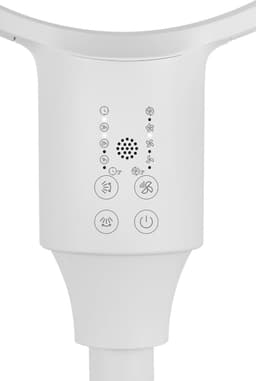 Ventilator - Staande ventilator Tafelventilator - Ruimte Koelen - 2-in-1 Model - 35 x 30 x 108 cm - Wit — thumbnail 3