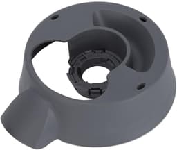 Blender Kom Basis - Keukenmachine Onderdeel - Voedsel Bereiden - Veiligheidsslot Gesp - 16x13.5cm - Zwart — thumbnail 4