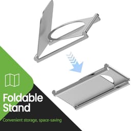 Dailygoods- Koffielekbak Draagbaar - Opvouwbare Houder - Aluminiumlegering - Filterkoffiehouder - Geschikt voor Koffiemachines <6,7 cm - Slijtvast en Vochtbestendig - Koffiestandaard — thumbnail 5