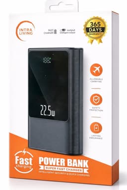 Powerbank 30.000 mAh – Snellader 22.5W – USB-C – Noodpakket – Geschikt voor Telefoon, Tablet – NL Handleiding — thumbnail 5