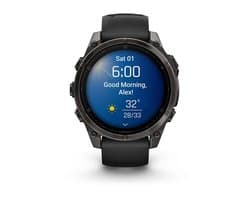 Garmin 010-02904-21 Fenix 8 – 47 mm AMOLED Titanium Smartwatch