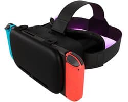 Nexvo® VR Bril met controllers - VR Bril - VR-brillen - Zwart - 19cm x 16cm x 12cm