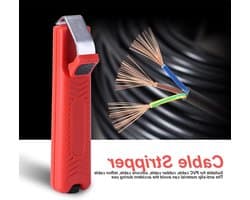 Mini stripping tang voor 8-28mm kabels, precisie kabelsnijder en krimptang voor PVC en rubberen kabels