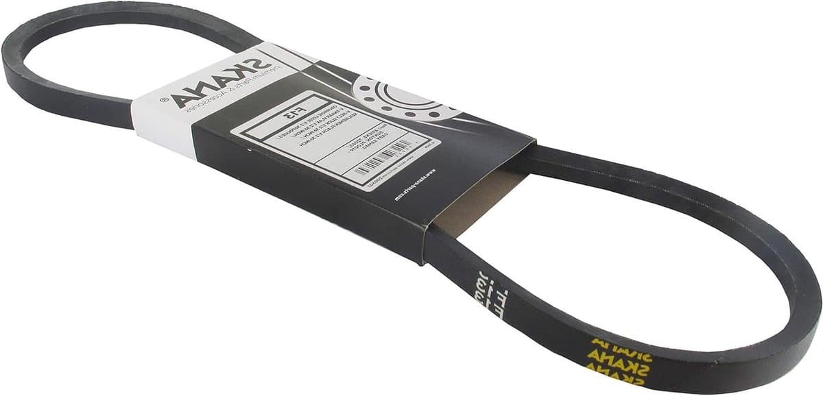 Grasmaaier V-riem - Reserveonderdeel - Gazononderhoud - Gladde riem - 150 cm lengte - Zwart — afbeelding 1