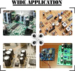 Electrolyte Capacitors - Metalen Capacitoren - 10 V - 16 V - 25 V - 50 V - Assorted Assortiment - Label Capacitor Range 0.1 uF - 1000 uF - 240 Stukken — thumbnail 2