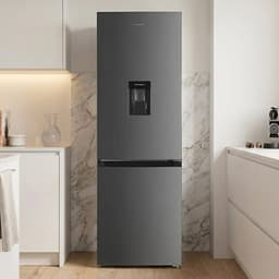 Heinner HCNF-HM291XWDE++ Koel-vriescombinatie met Waterdispenser – 291 L – Total No Frost – Elektronische Temperatuurregeling – Zilver – 5 Jaar Garantie — thumbnail 5