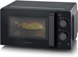 Magnetron - Aanrecht oven - Snel opwarmen - Vlakke glazen bodem - 20 Liter - Zwart — thumbnail 3