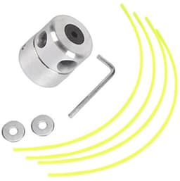Tuin Aluminium Trimmer Trimmerkop, Grasmaaier Trimmerkop Hoofdsnarenset voor Grasmaaier Bosmaaier Reserveonderdelen — thumbnail 3
