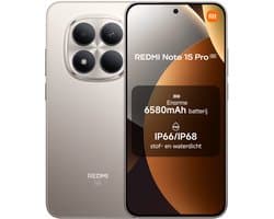 Smartphone-REDMI Note 15 Pro 5G-8GB+512GB-De Kleur Van Titanium