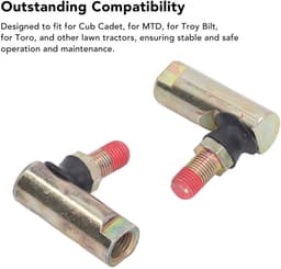Twee-schroefs aansluitsets voor grasmaaiers van merken zoals Geschikt, Cub Cadet, MTD, Troy-Bilt en Toro - modellen 923-0448A en 923-0448- — thumbnail 2