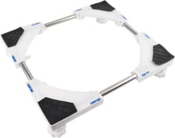 Wasmachine Onderstel - Apparaat Verhoger - Apparaten Plaatsen - Verstelbare Afmetingen - 42-62 cm - Wit — thumbnail 1