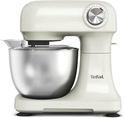 Keukenmachine - Mixer Kom - Bakken Recepten - Planetair Roersysteem - 3.5 Liter - Wit — thumbnail 5