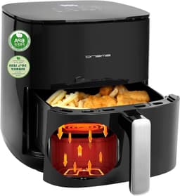 Heteluchtfriteuse XL - Airfryer - Snelle maaltijden - Dubbel verwarmingselement - 5 Liter - Zwart — thumbnail 1