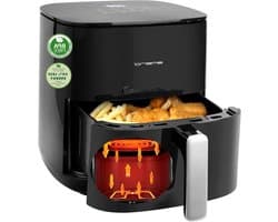 Heteluchtfriteuse XL - Airfryer - Snelle maaltijden - Dubbel verwarmingselement - 5 Liter - Zwart