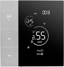 Slimme Thermostaat - Vloerverwarming Regelaar - Comfort Verhoging - WiFi Bediening - 100-240V - Wit — thumbnail 1
